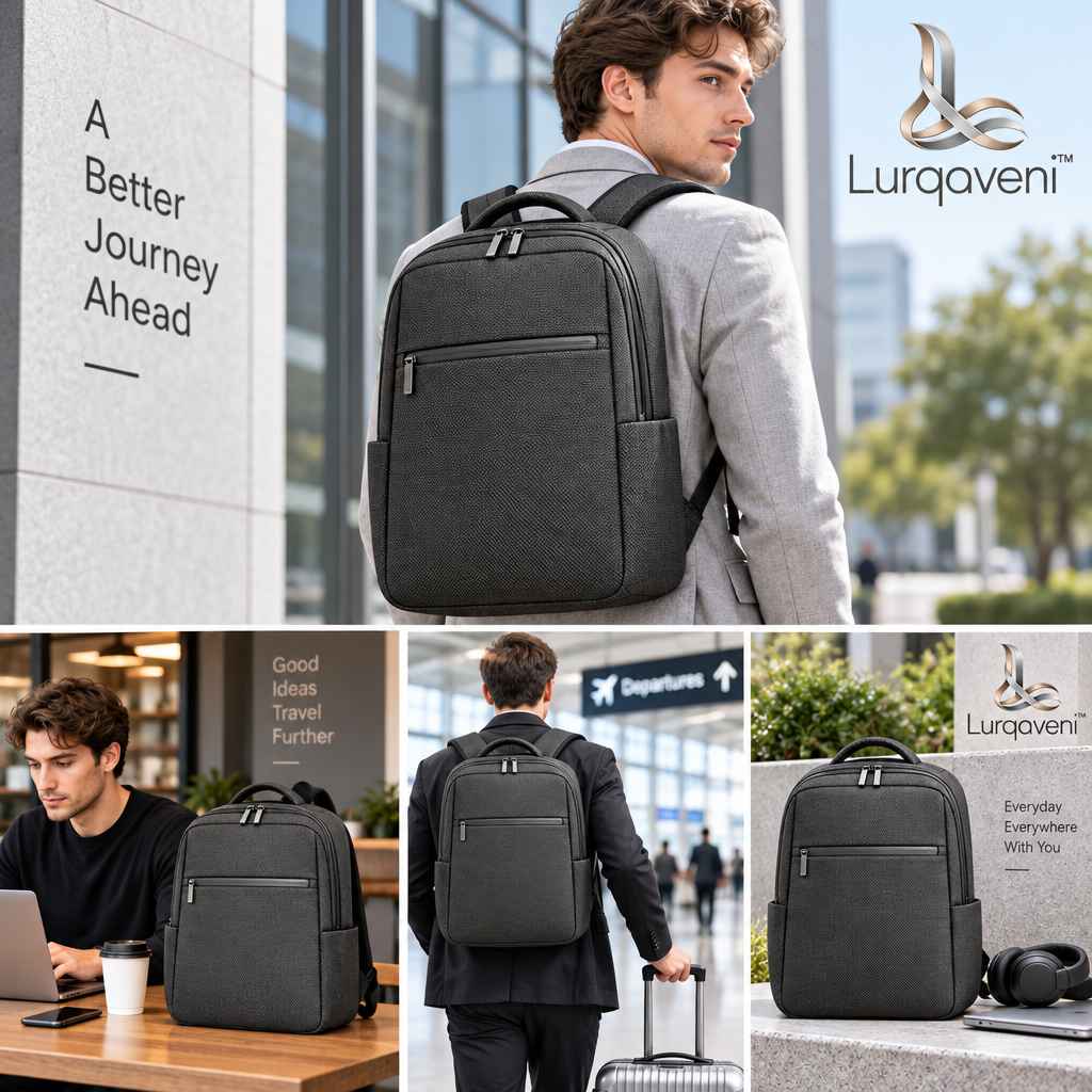 Lurqaveni™ Graphite Urban Backpack — view 2
