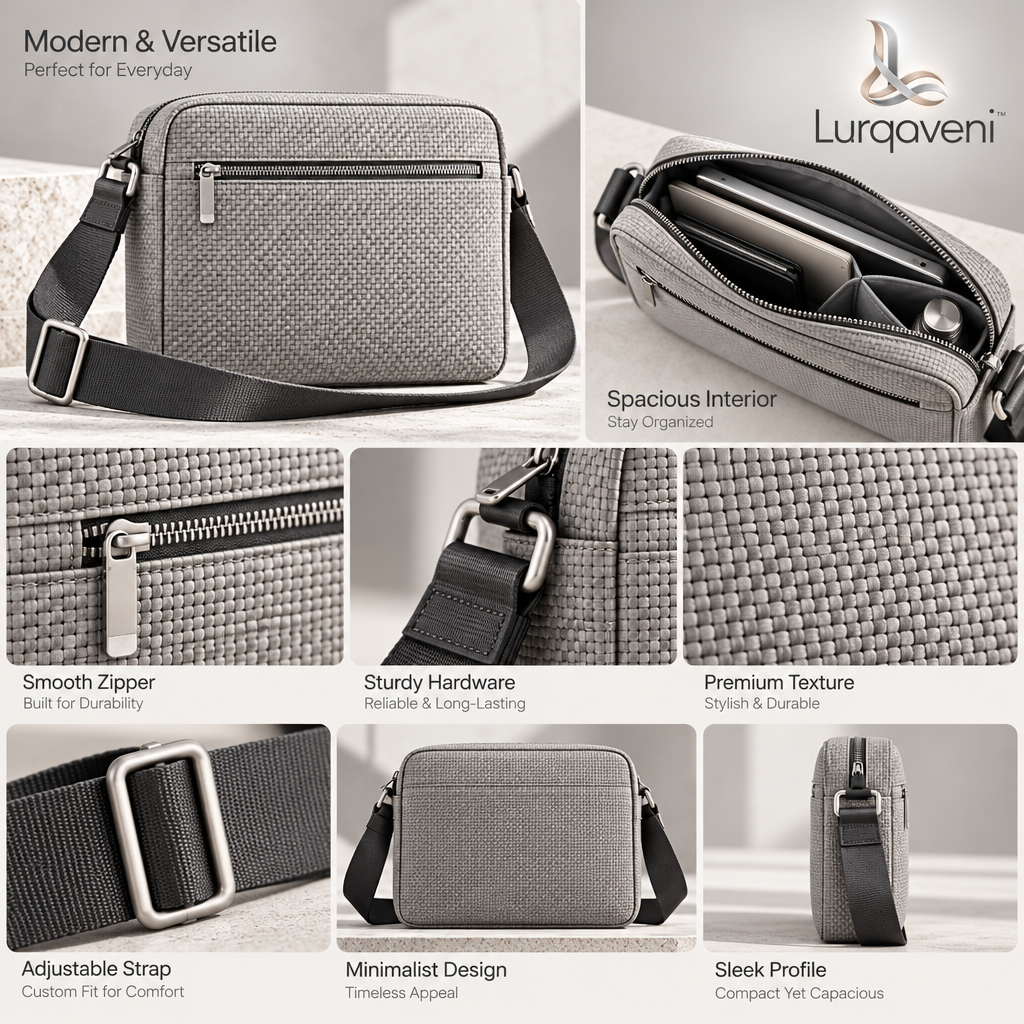 Lurqaveni™ Stone Woven Crossbody — view 3