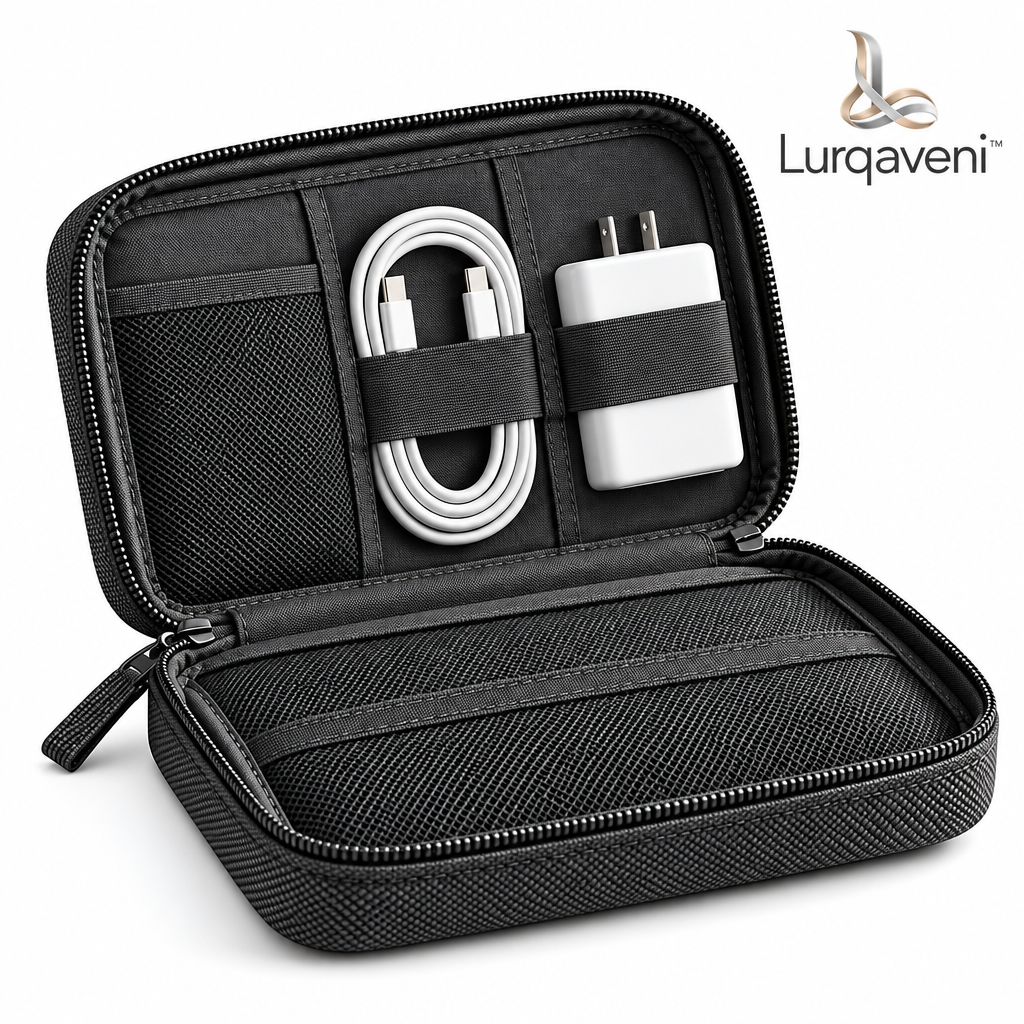 Lurqaveni™ Graphite Tech Organizer — view 4