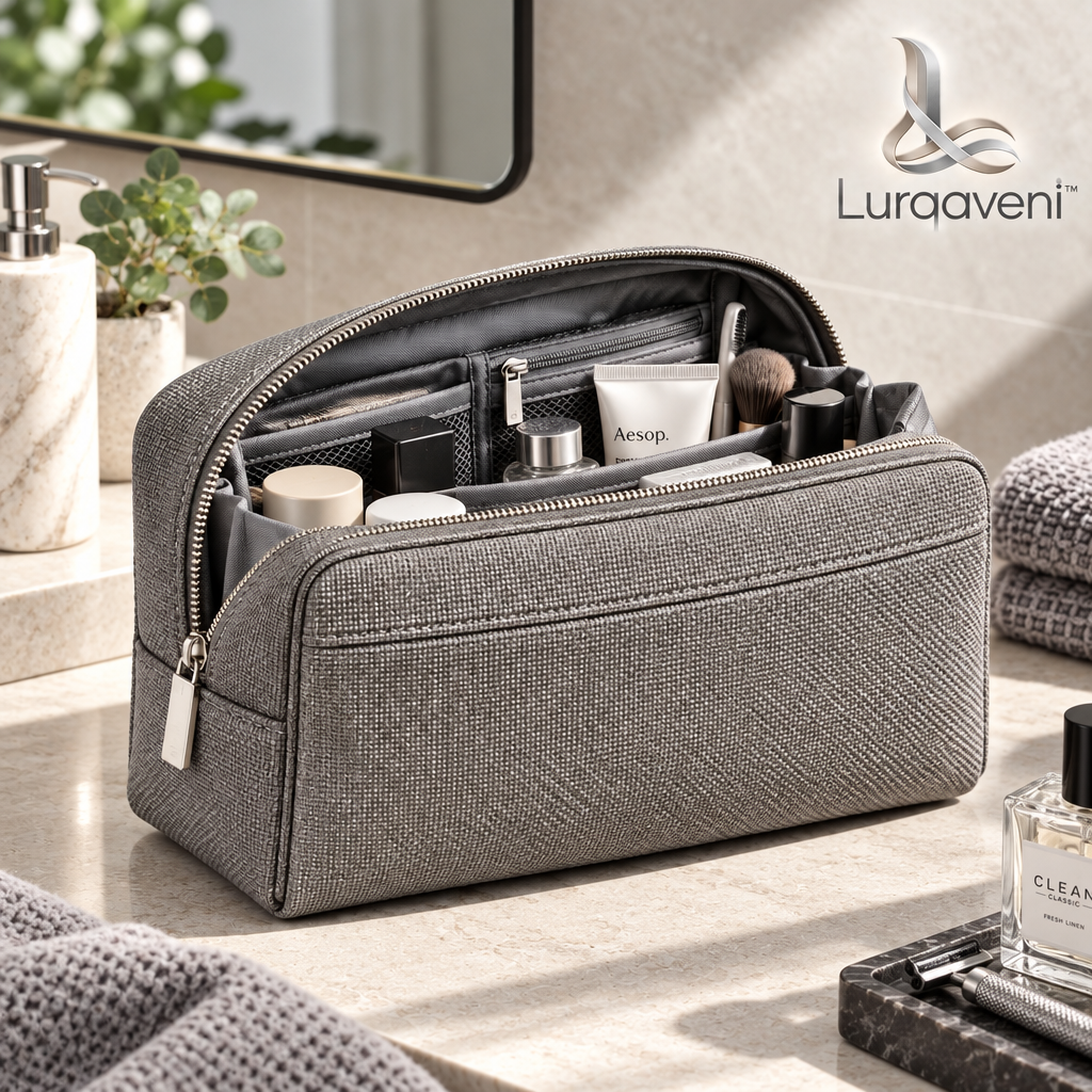Lurqaveni™ Stone Travel Toiletry Bag — view 2