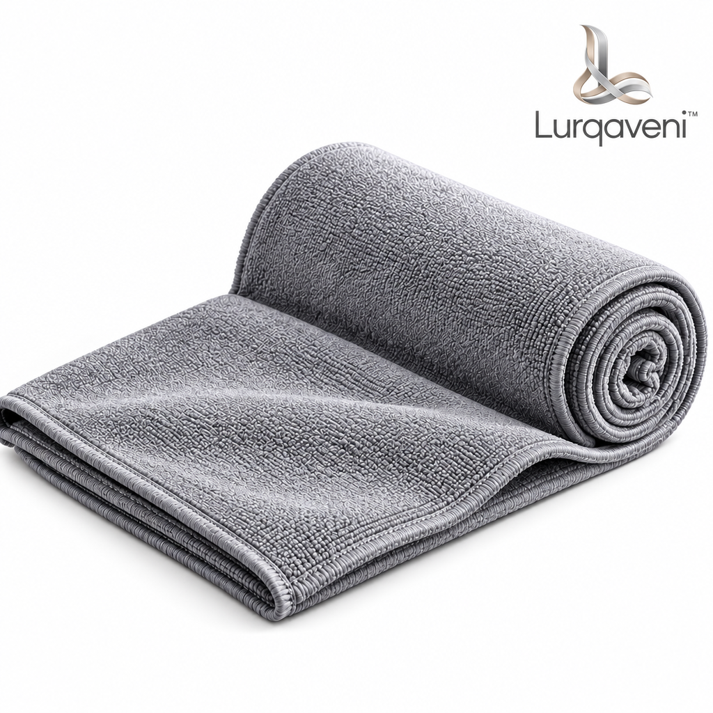 Lurqaveni™ Silver-Gray Sport Towel — view 4